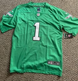 Philadelphia Eagles Jalen Hurts Kelly Green Size M
