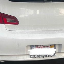 Infiniti G37 Back Bumper With Sensors 