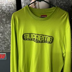 Green Long Sleeve Supreme 