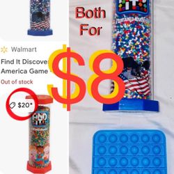 $8 Educational Game of Find it Discover America Educational Toy & Sensory Fidget Toy