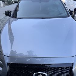 2015 infinity Q50 hood and trunk