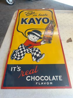 Kayo soda sign nos
