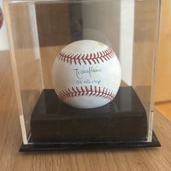 Signed Randy Johnson Baseball