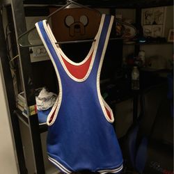 Retro Greco Wrestling Singlet Men XS