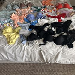 Lot of women’s swimsuits