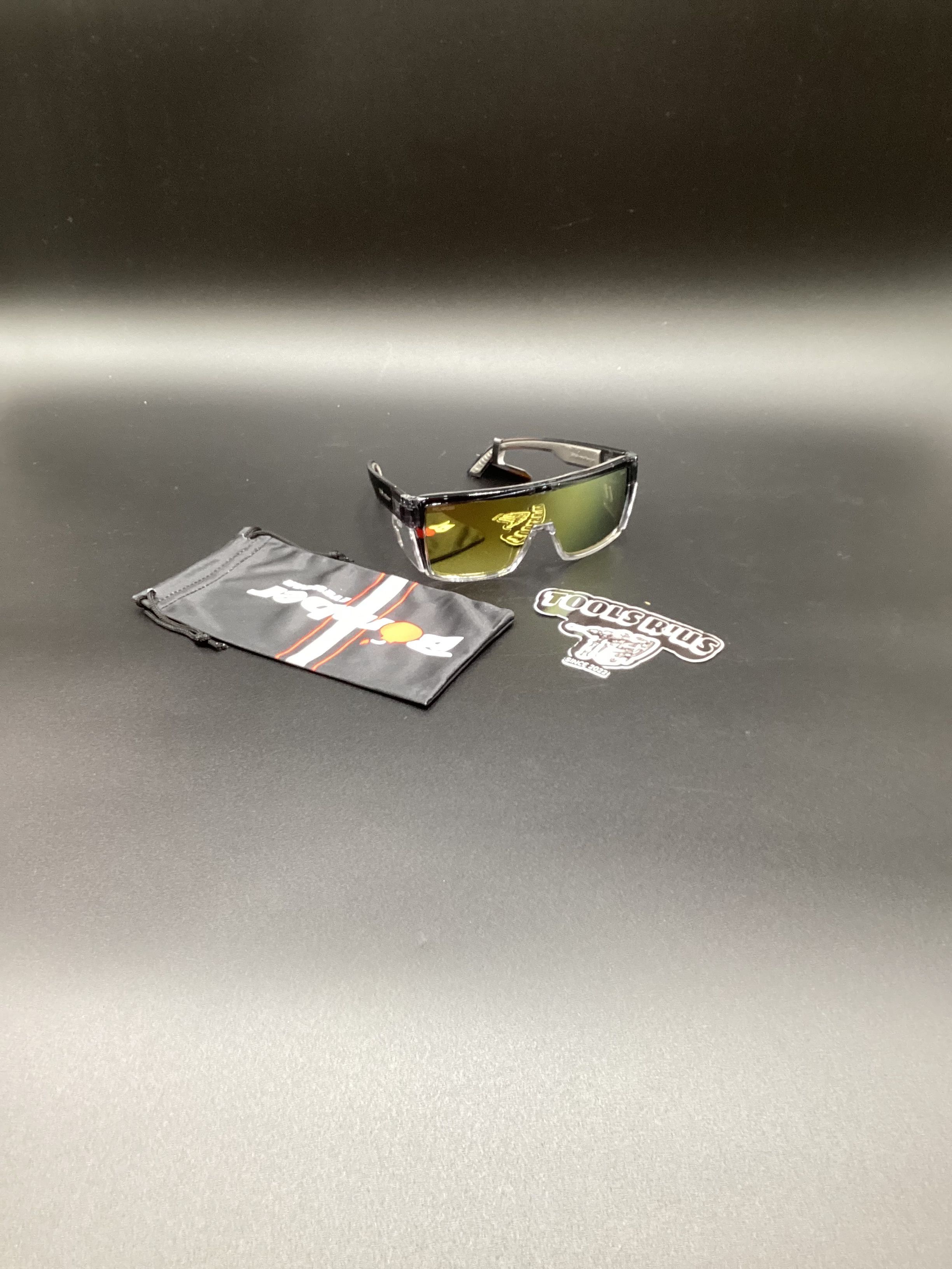 BOMBER EYEWEAR BUZZ BOMB GOLD MIRROR SAFETY GLASSES**(FINANCIAMOS/WE FINANCE)**