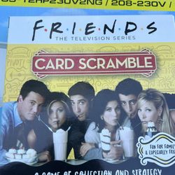 Friends The Television Series Card Scramble A Game of Collection And Strategy