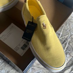 Polo Shoes B New Color Yellow