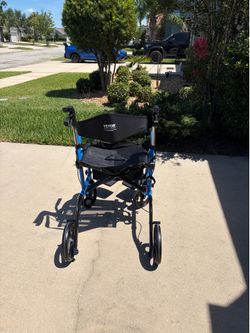 Vevor Rollator Walker Wheelchair Combo