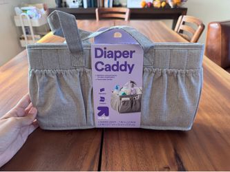 Brand new diaper caddy