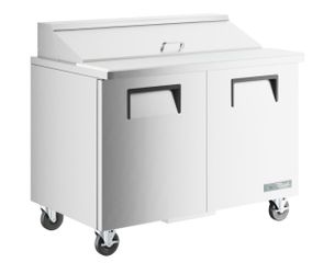 True 2-Door Sandwich Prep Table Refrigerator