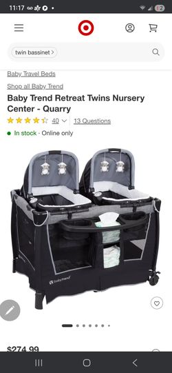 Graco Double Bassinet