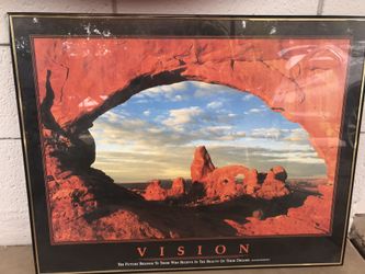 Vision Poster Framed