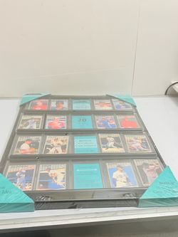 Baseball Collector Card Wall Display Set