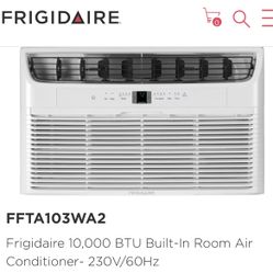 Frigidaire 10,000 BTU Built-In Room Air Conditioner- 230V/60Hz