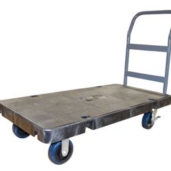 Ready Space Heavy Duty Platform Utility Cart 2000 Pound Capacity Black Like New