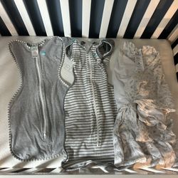 3 Swaddles - excellent condition