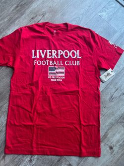 New with tags Liverpool FC US Pre-Season Tour 2024 T-Shirt medium men’s