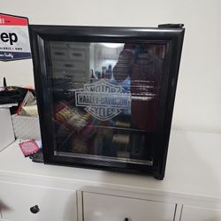 Harley Davidson Beer And Coke Fridge