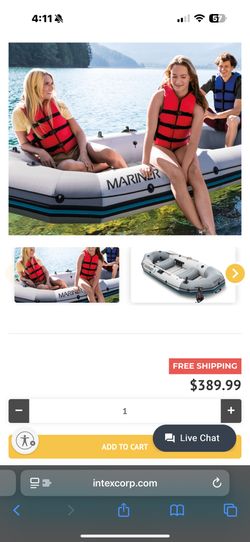 Mariner 3 Intex Raft
