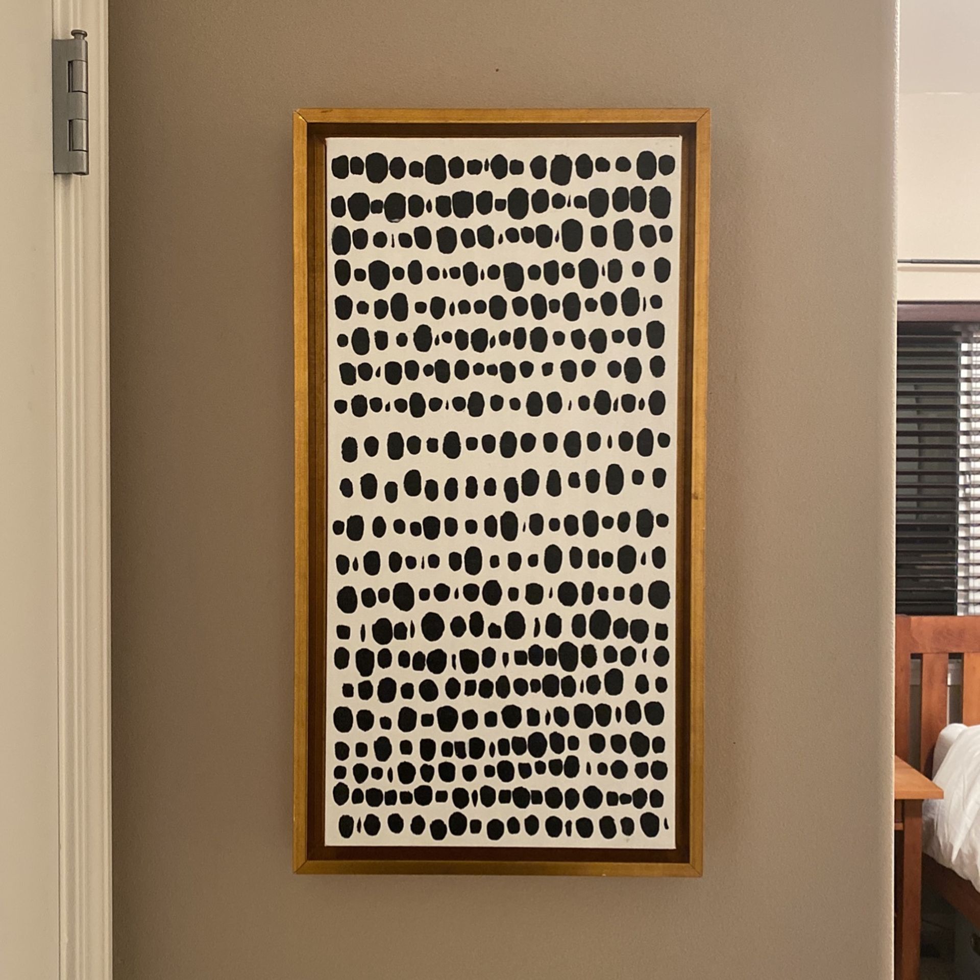 Pointillism Modern Abstract Painting