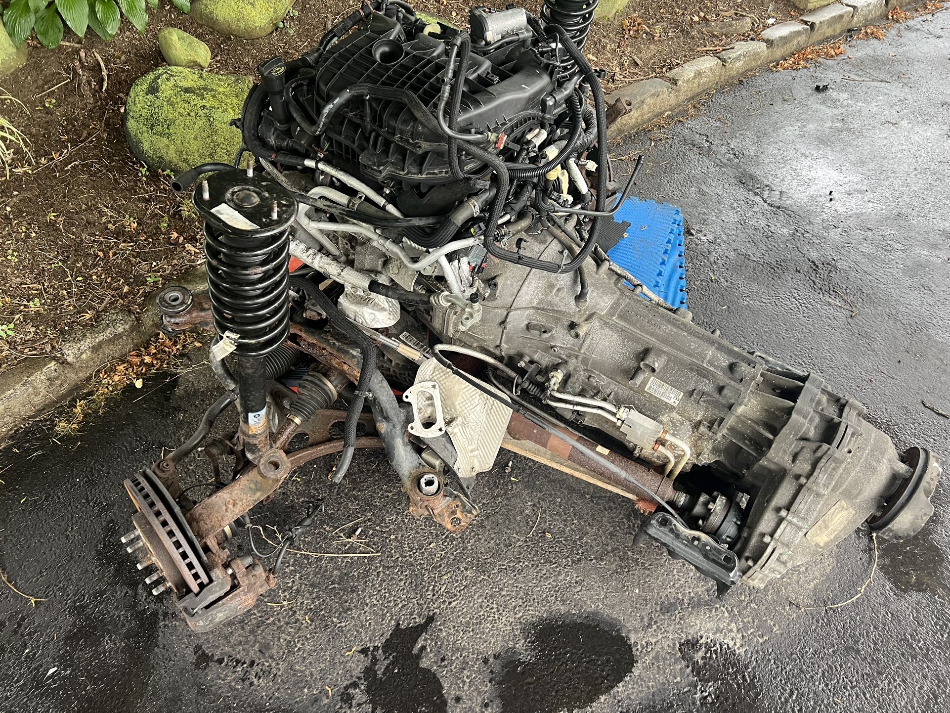 2014 Grand Cherokee Engine Trans Cradle Brakes