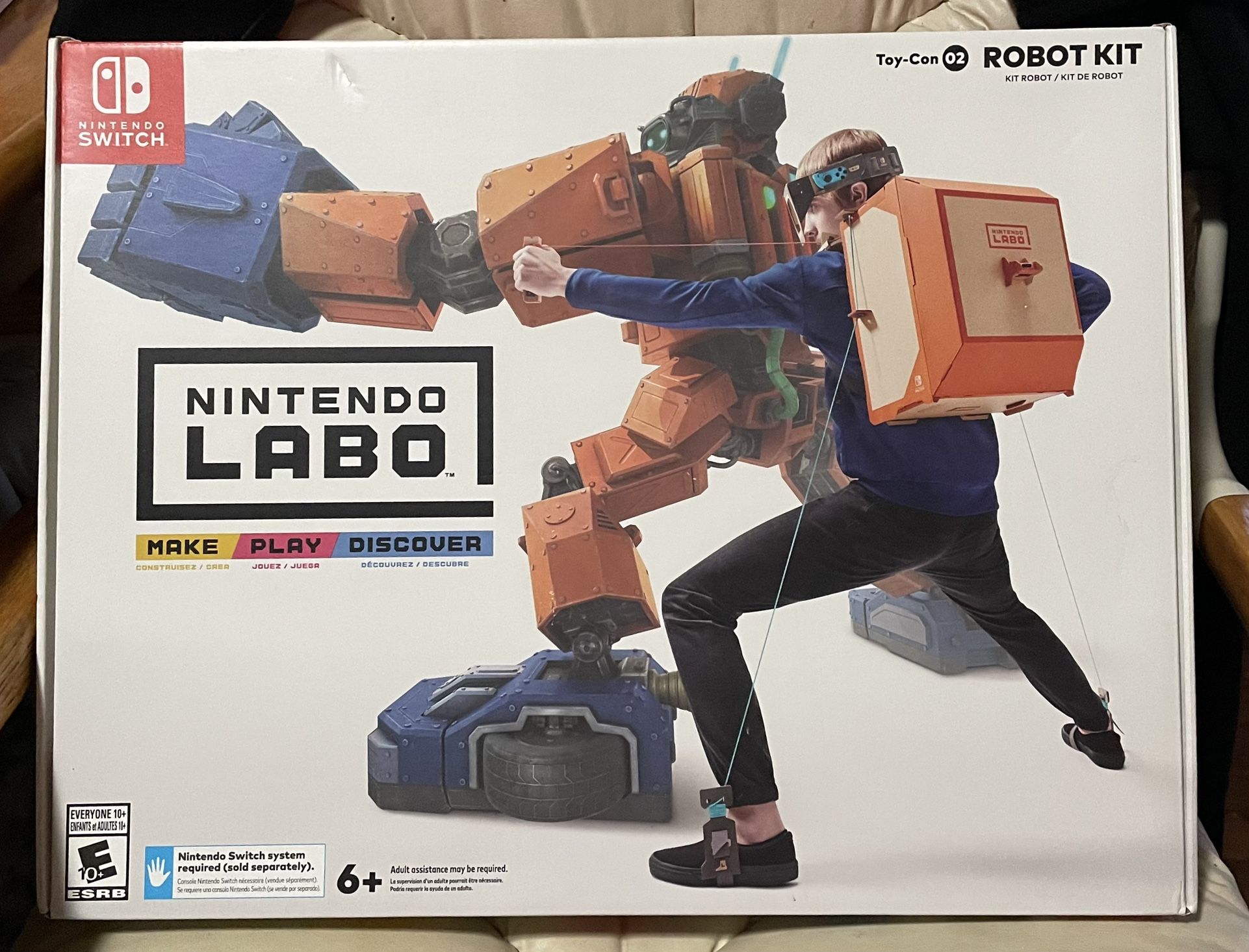 Labo Toy-Con 01 Variety Kit Nintendo Switch Brand New Make Play Discover