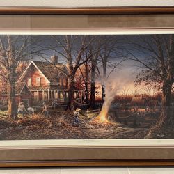 Terry Redlin “Autumn Evening”