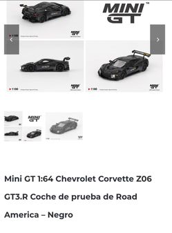 Mini GT 1.64 Chevrolet Corvette Z06 GT3