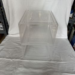 Clear Plastic Show Storage Box