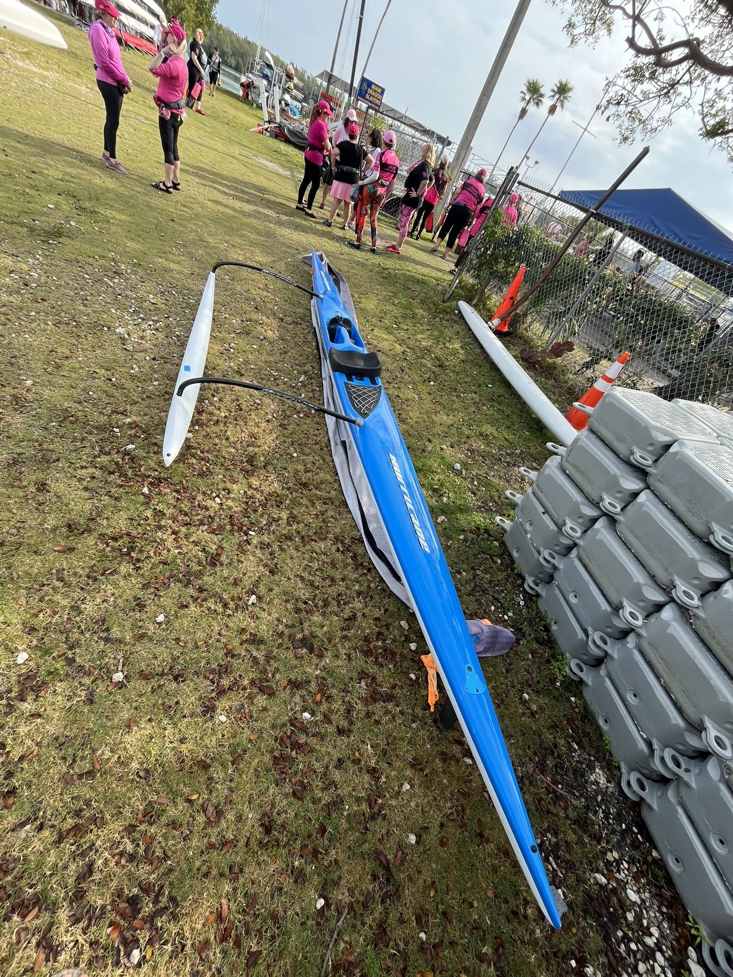 Oc1 Canoe Hurricane outrigger