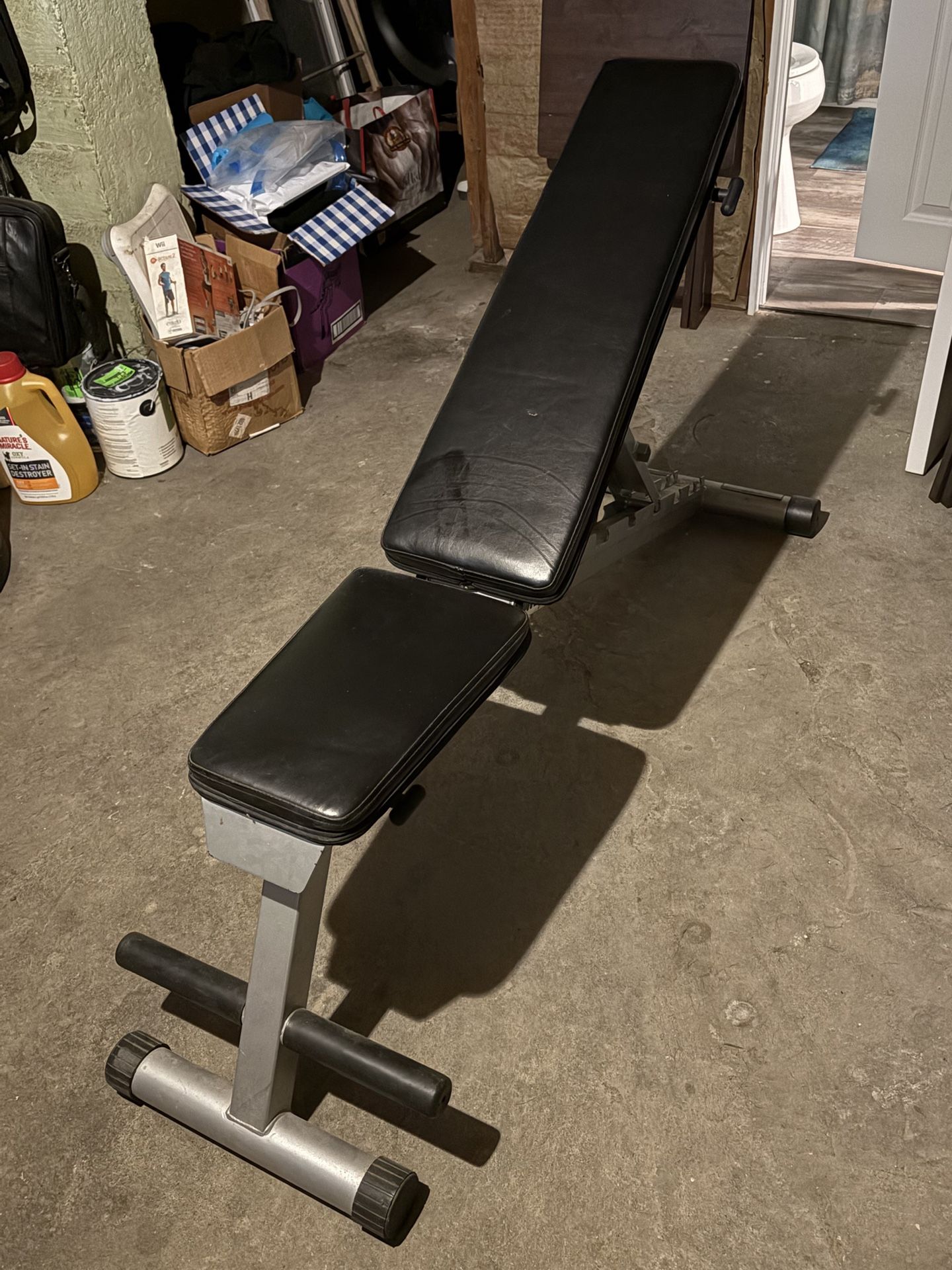 Powerline Adjustable Workout Bench