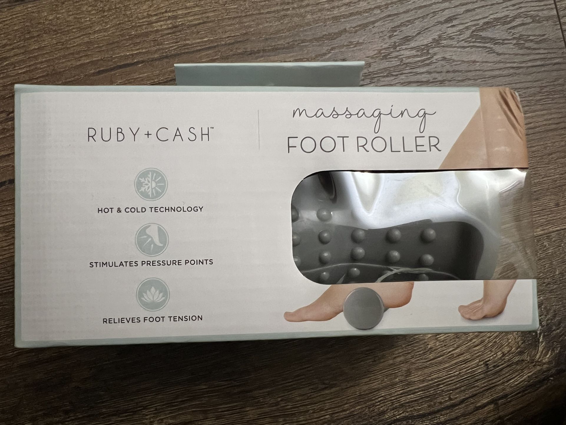 Ruby + Cash  Massaging foot Roller 