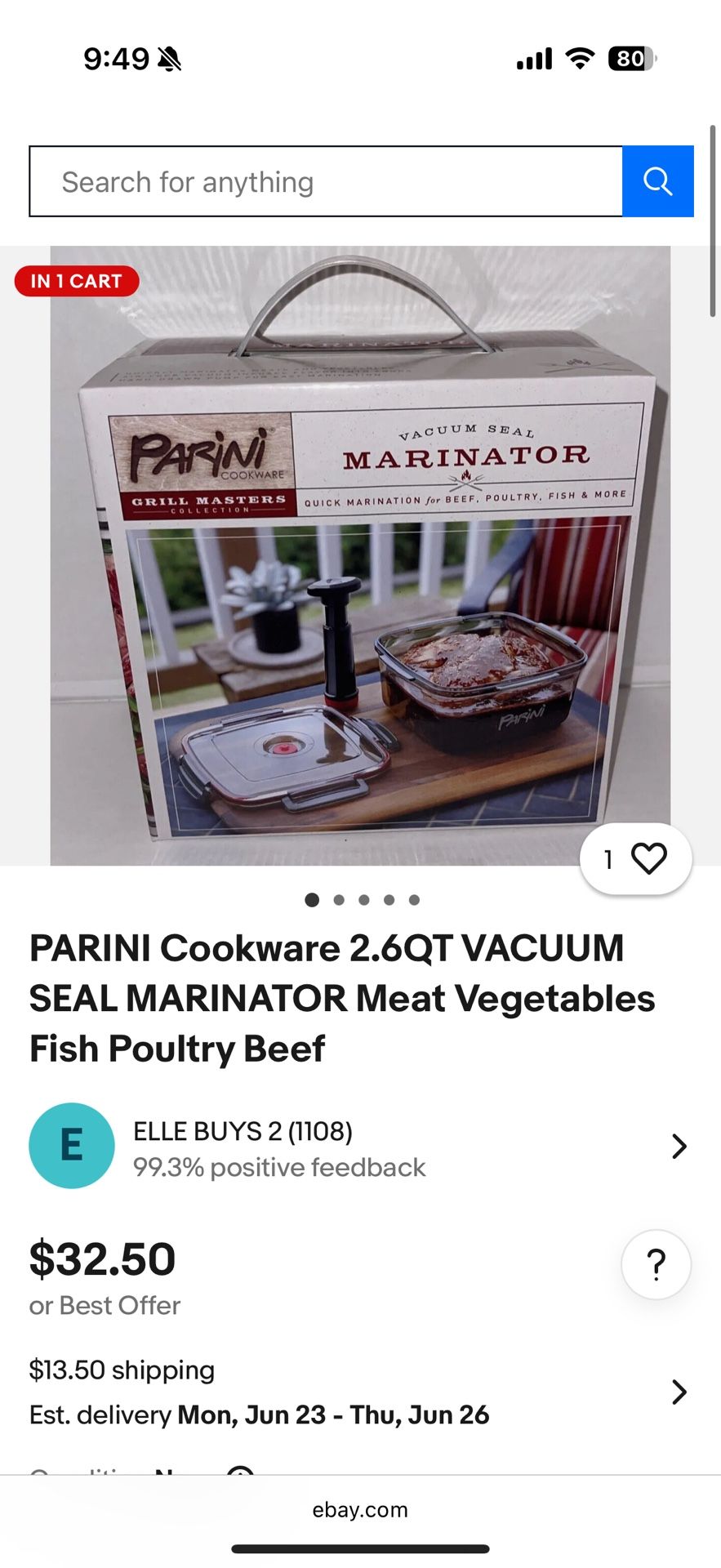 SEAL MARINATOR
