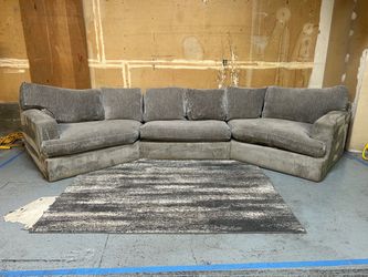 Custom RC Willey 3-Piece Double Cuddle Corner Sectional (Delivery Available)