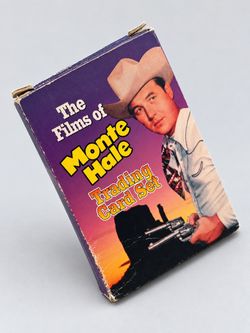 2002 "The Films of Monte Hale" Complete Base Trading Card Set by Sharpco Distributors