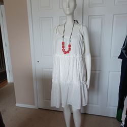 White Dress Size LARGE