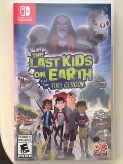 The Last Kids on Earth and the Staff of Doom - Nintendo Switch (CIB)
