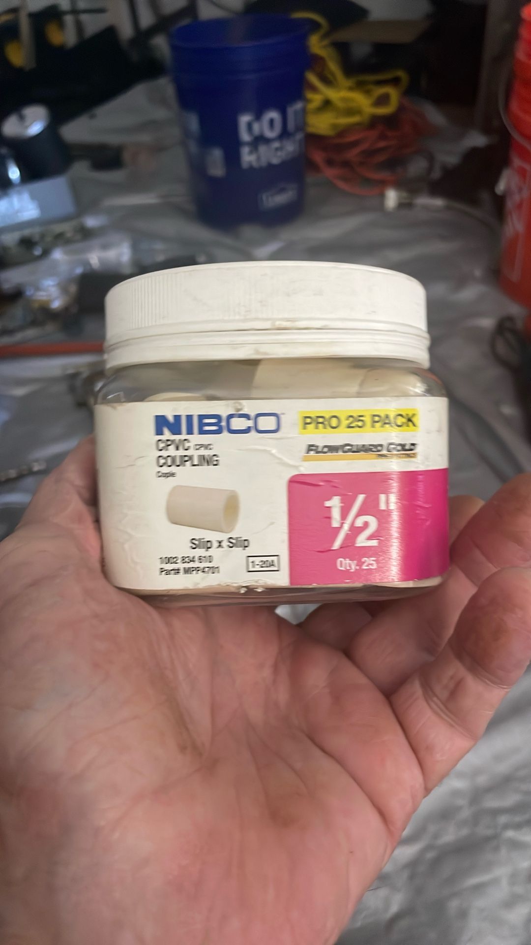 CPVC Couplings. 1/2”