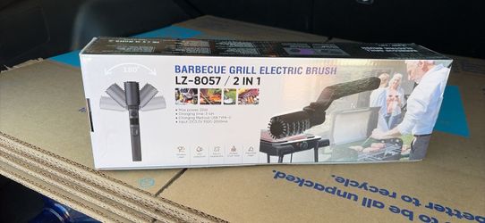 YKYI 2-in-1 Electric BBQ Grill Brush – Cordless & Rechargeable