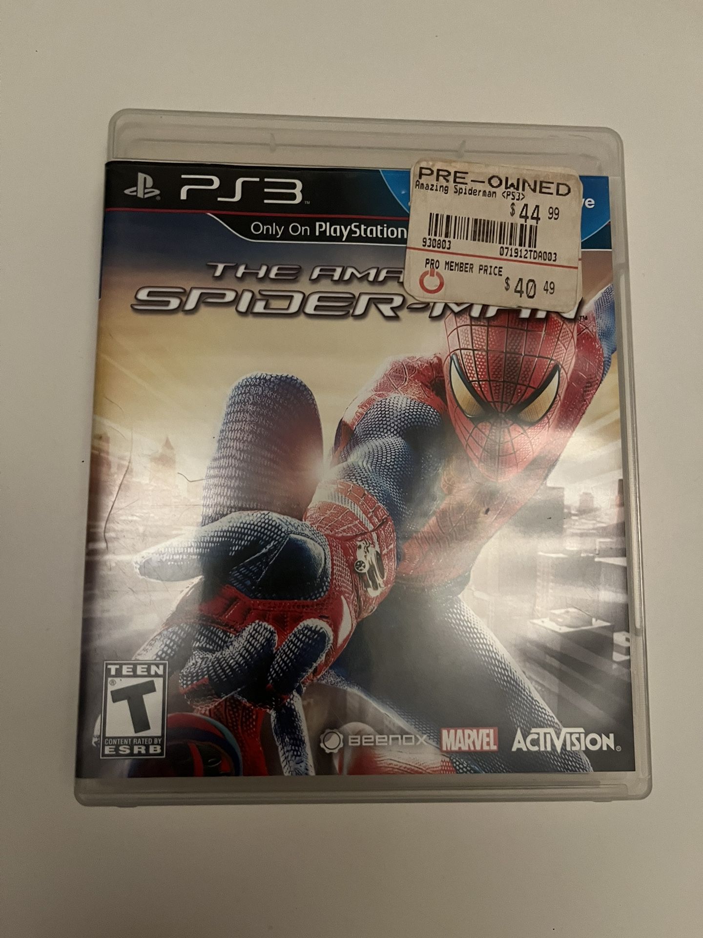 The Amazing Spider-Man Ps3