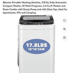 Compact Washer Machine 