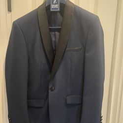 Men's Suit Jacket 42R (Dark BLUE)