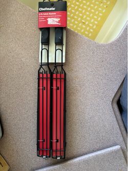 2 Pk Kabob Basket For Grilling