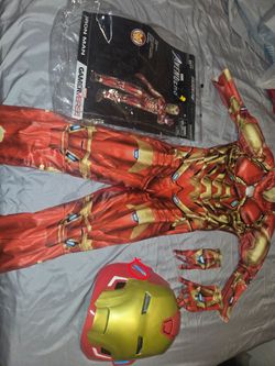 Avengers Iron Man Size Small 4-6