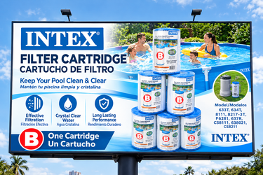 Intex Krystal Clear Pool Filter Cartridges Type B