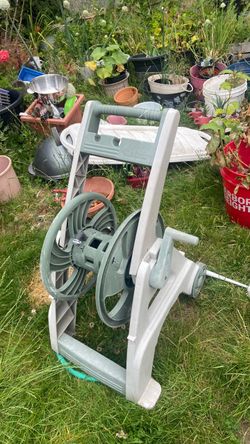 Hose reel price 10$. Pick up. E.  72. and grand view. Ave. E. Tacoma
