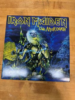Iron Maiden Live After Death 2-Record Vinyl LP Set