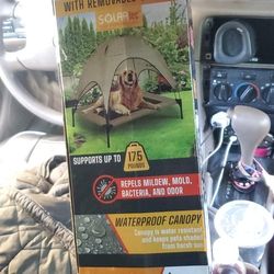Large Dog Cot/Bed W/Canopy