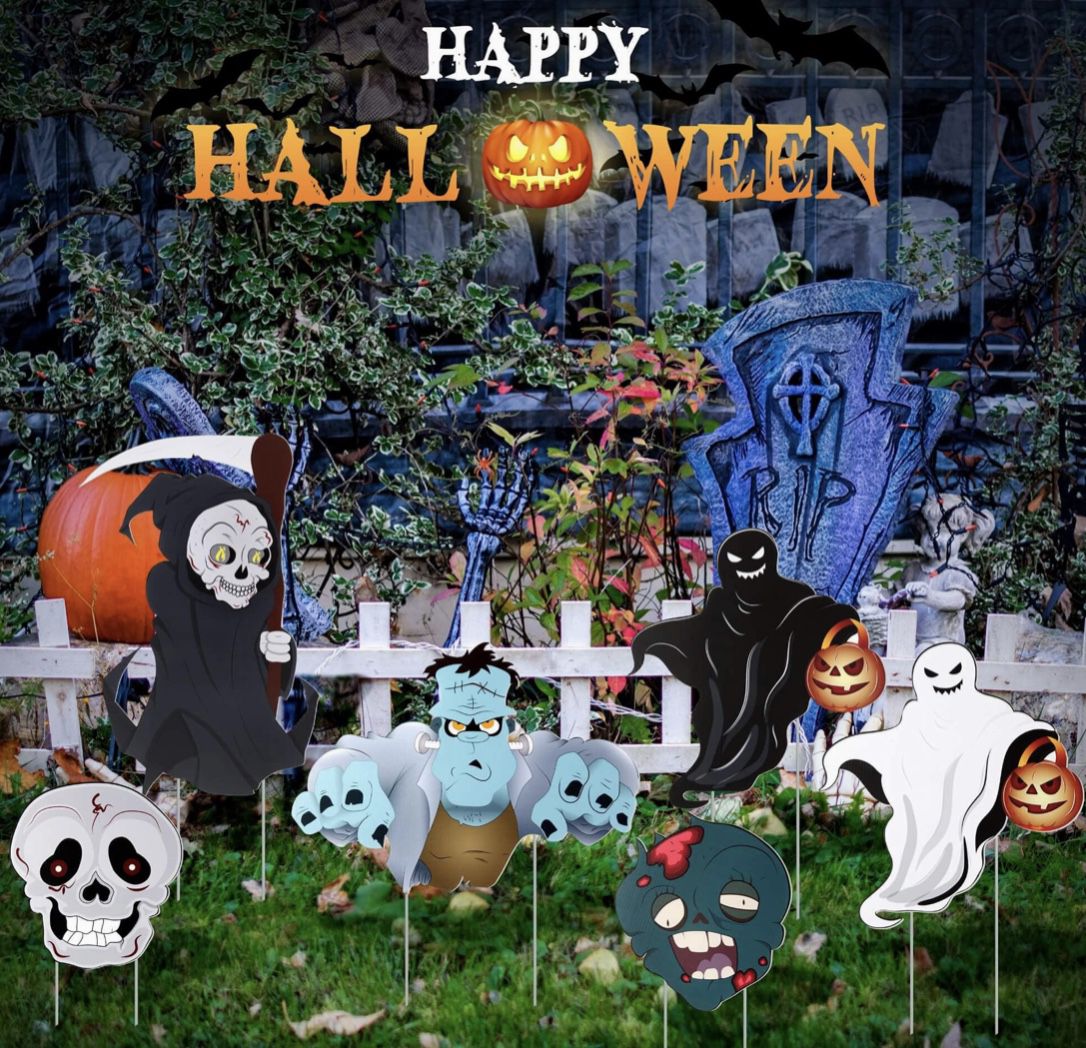 6 PCS Halloween Decorations